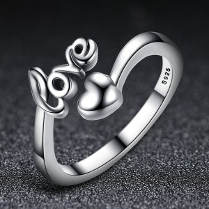 Stříbrné prsten Láska Pro Tebe SCR024 Pandora styl