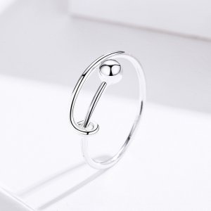Stříbrné prsten Jednoduchý Život SCR520 Pandora styl