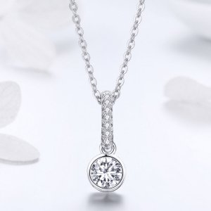 Stříbrné Náhrdelník Kvetoucí Elegance SCN295, Kubická zirkonie, jako Pandora