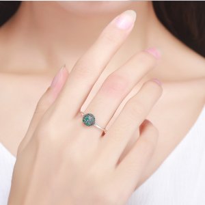 Stříbrné prsten Svěží Chuť SCR138, Kubická zirkonie, jako Pandora