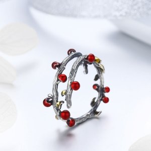 Stříbrné prsten Podzimní Barvy SCR442 Pandora styl