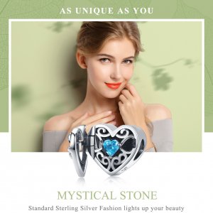 Stříbrné Přívěsek Mystický Kámen SCC1053, Kubická zirkonie, Pandora styl