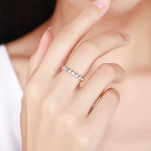 Stříbrné prsten Kočka SCR047 Pandora styl