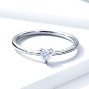 Stříbrné prsten Šťastný SCR498, Kubická zirkonie, jako Pandora
