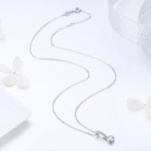 Stříbrné Náhrdelník Kvetoucí Elegance SCN295, Kubická zirkonie, jako Pandora