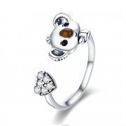 Stříbrné prsten Roztomilá Víla SCR355, Kubická zirkonie, jako Pandora