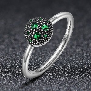 Stříbrné prsten Svěží Chuť SCR138, Kubická zirkonie, jako Pandora