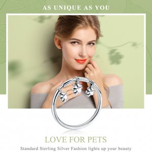 Stříbrné prsten Pet Fascinace SCR394 Pandora styl