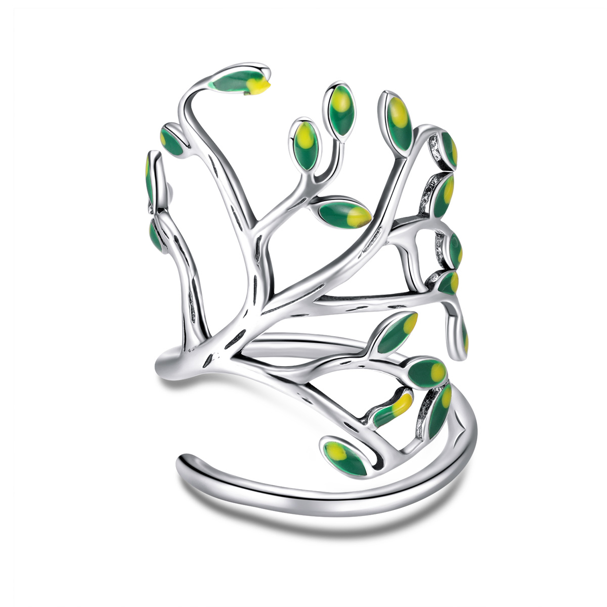 stříbrné prsten strom života scr454 pandora styl