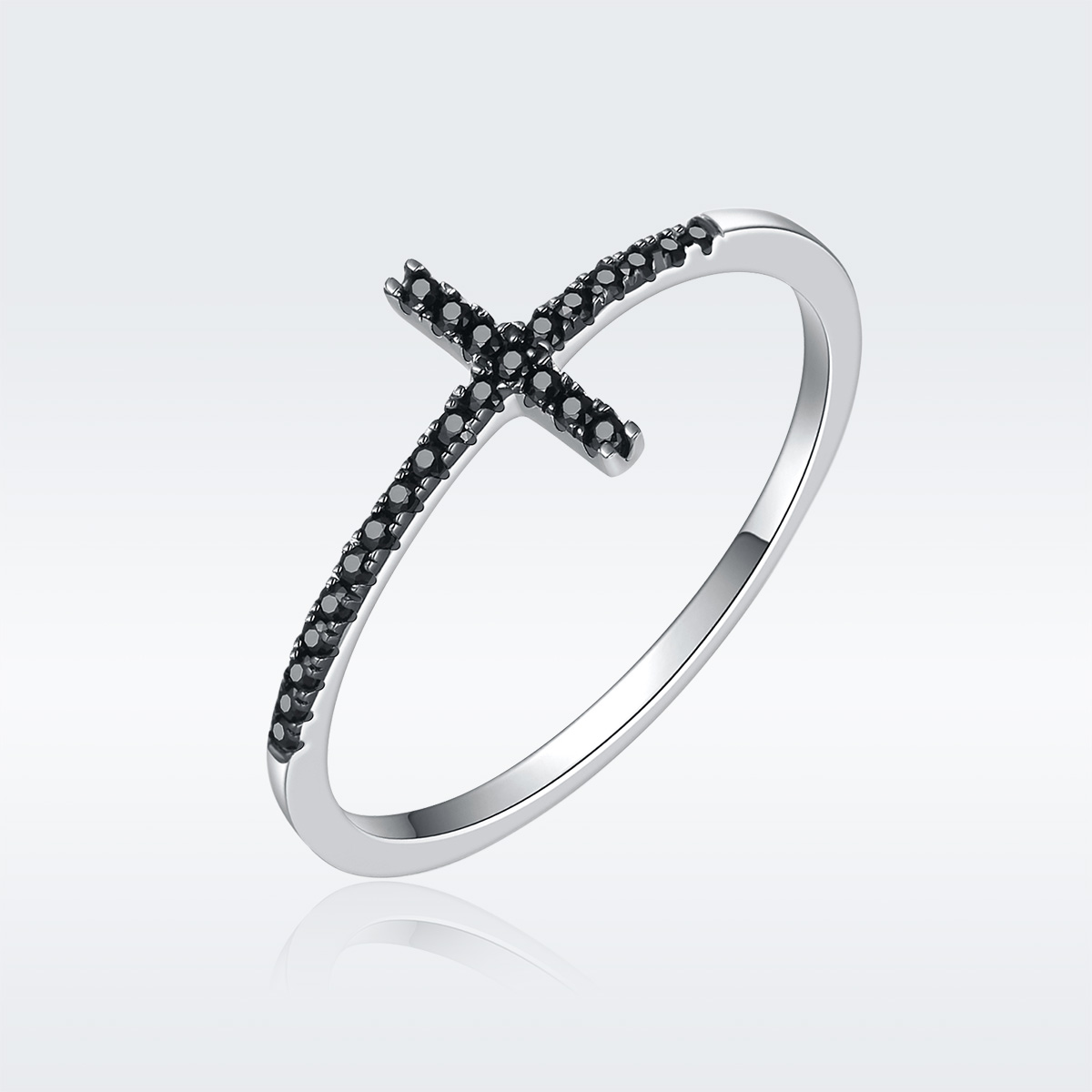 stříbrné prsten víra scr067 kubická zirkonie jako pandora