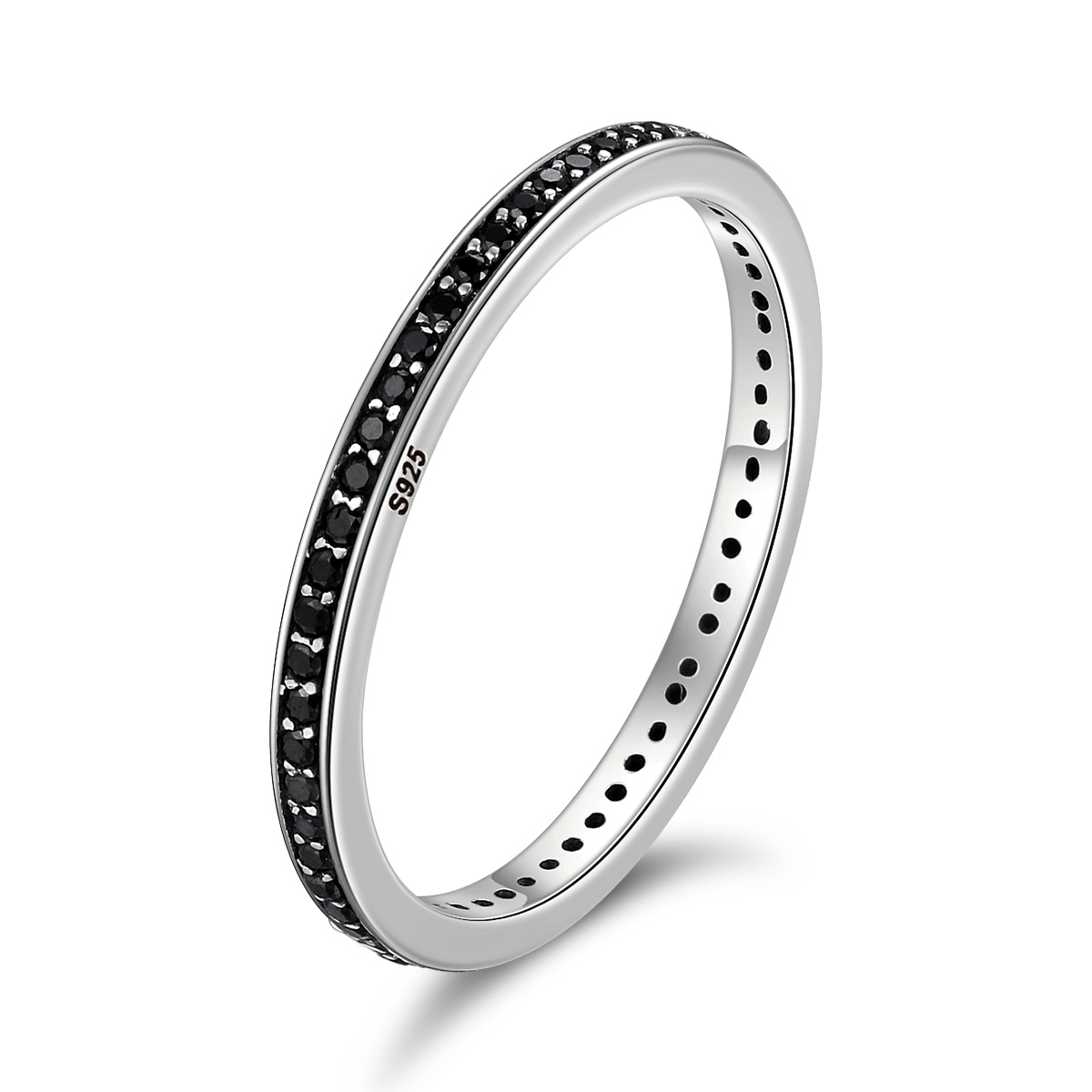 stříbrné prsten šumivé hrnce scr114 kubická zirkonie jako pandora
