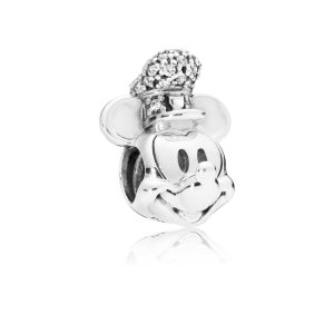 (obrázek pro) Disney, Přívěsek PANDORA třpytivý parník Willie portrét - 797499CZ