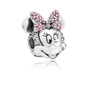 Klip PANDORA Disney, Portrét Minnie - 797496CZS (obrázek pro) Klip PANDORA Disney, Portrét Minnie - 797496CZS