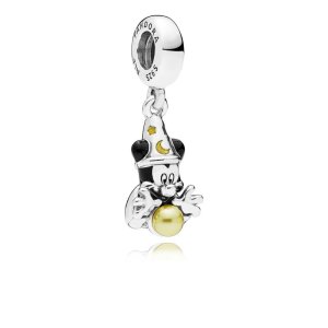 PANDORA Disney přívěsek Kouzelník Mickey - 797493ENMX (obrázek pro) PANDORA Disney přívěsek Kouzelník Mickey - 797493ENMX