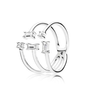 (obrázek pro) Prsten PANDORA Úlomky Sparkle - 197527CZ
