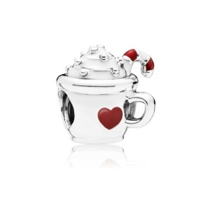 Přívěsek PANDORA Horké kakao - 797523ENMX (obrázek pro) Přívěsek PANDORA Horké kakao - 797523ENMX