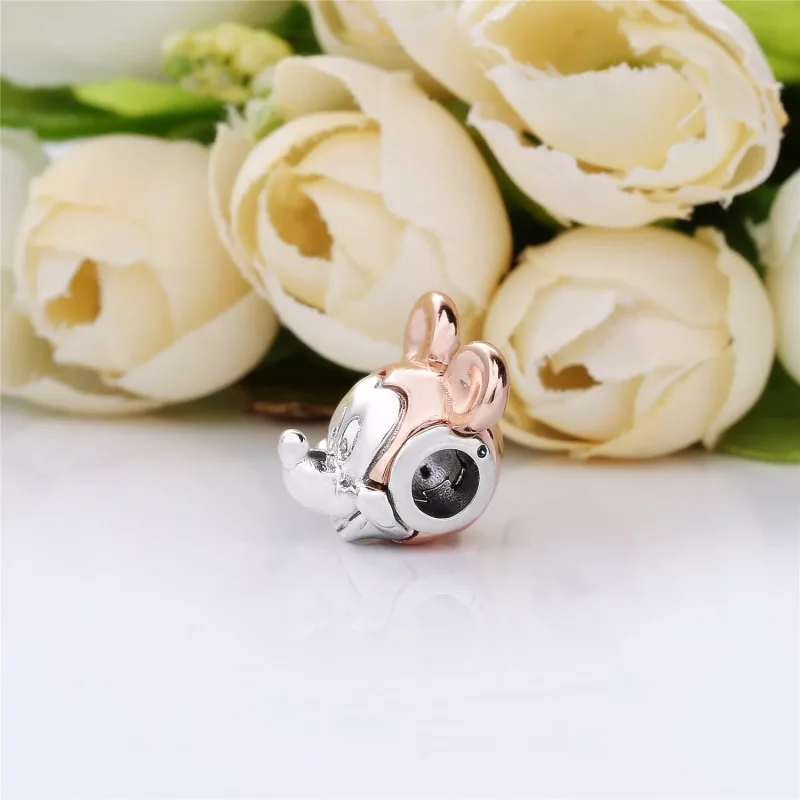 (obrázek pro) Disney, Přívěsek PANDORA, dvoubarevný portrét Mickeye - 787503 - Zobrazit 3