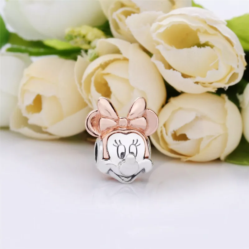 (obrázek pro) Disney, Přívěsek PANDORA, dvoubarevný portrét Minnie - 787504 - Zobrazit 2