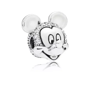 (obrázek pro) Klip PANDORA Disney, Portrét Mickey - 797495CZ