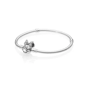 Náramek PANDORA Disney, Minnie třpytivý portrét - 597770CZ (obrázek pro) Náramek PANDORA Disney, Minnie třpytivý portrét - 597770CZ