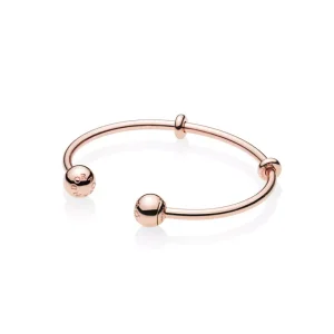 (obrázek pro) Otevřený náramek Moments PANDORA Rose - 586477