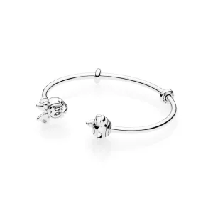 Otevřený náramek PANDORA Disney, Mickey a Minnie - 597494 (obrázek pro) Otevřený náramek PANDORA Disney, Mickey a Minnie - 597494