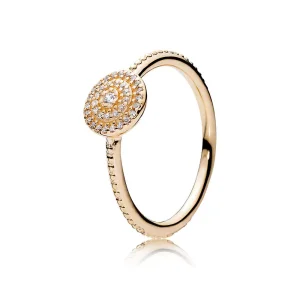 Prsten PANDORA, 14k zlato, kubická zirkonie - 150184CZ (obrázek pro) Prsten PANDORA, 14k zlato, kubická zirkonie - 150184CZ