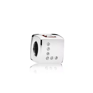 Přívěsek PANDORA Kostka lásky - 797811CZR (obrázek pro) Přívěsek PANDORA Kostka lásky - 797811CZR