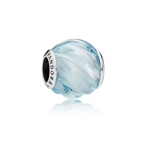 Přívěsek PANDORA Modré vlnky - 797098NAB (obrázek pro) Přívěsek PANDORA Modré vlnky - 797098NAB