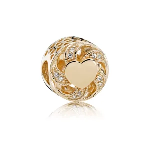 Přívěsek PANDORA Stuha srdce - 751004CZ (obrázek pro) Přívěsek PANDORA Stuha srdce - 751004CZ