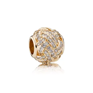 Třpytivý uzlík lásky - PANDORA 750991CZ (obrázek pro) Třpytivý uzlík lásky - PANDORA 750991CZ