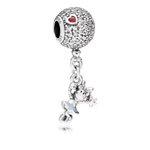 (obrázek pro) Visací Přívěsek PANDORA Disney, vznášející se Minnie - 797171CZ