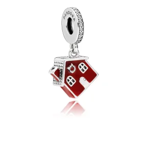 Visací přívěsek PANDORA Útulný vánoční dům - 797517EN27 (obrázek pro) Visací přívěsek PANDORA Útulný vánoční dům - 797517EN27