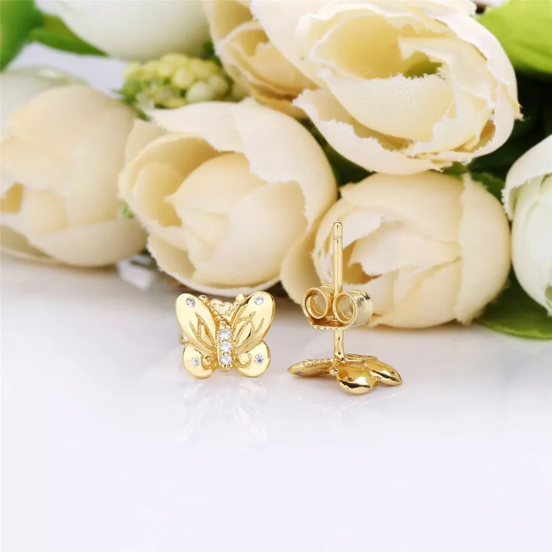 (obrázek pro) Náušnice PANDORA Motýlci - 267921CZ - Zobrazit 4
