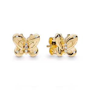 (obrázek pro) Náušnice PANDORA Motýlci - 267921CZ