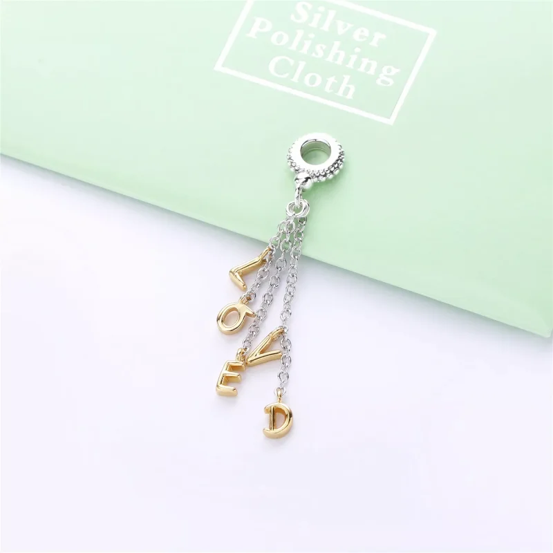 (obrázek pro) PANDORA Shine přívěsek LOVED - 767831 - Zobrazit 2