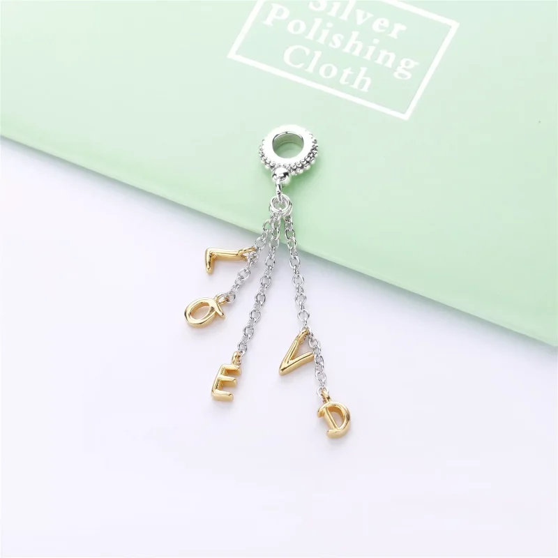 (obrázek pro) PANDORA Shine přívěsek LOVED - 767831 - Zobrazit 3