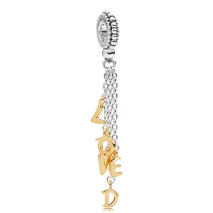 (obrázek pro) PANDORA Shine přívěsek LOVED - 767831