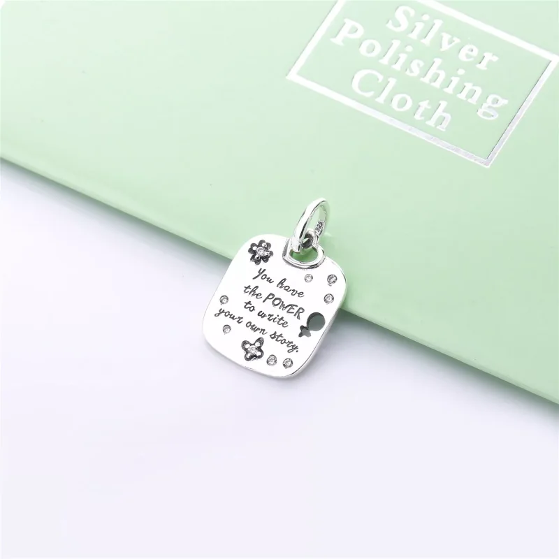 (obrázek pro) Přívěsek PANDORA Ženské zmocnění motto - 397916CZ - Zobrazit 3