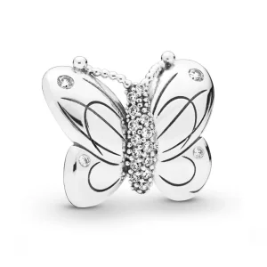 Velký klip Motýlek - PANDORA 797880CZ (obrázek pro) Velký klip Motýlek - PANDORA 797880CZ