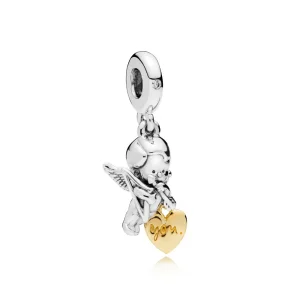 Visací přívěsek PANDORA Amor & Ty - 767796CZ (obrázek pro) Visací přívěsek PANDORA Amor & Ty - 767796CZ