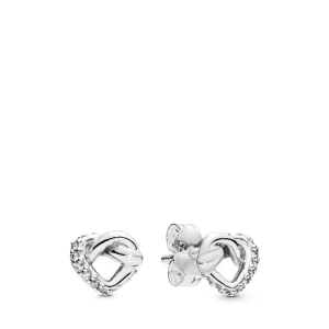 (obrázek pro) Náušnice PANDORA Propletená srdce - 298019CZ