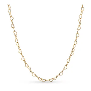 (obrázek pro) PANDORA Shine náhrdelník Propojená srdce - 367961