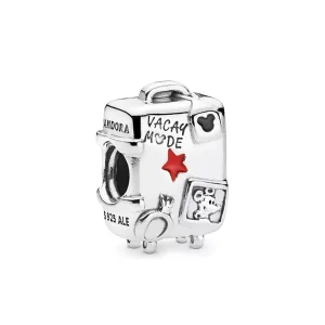 Přívěsek PANDORA Mickey a Minnie 'Vacay Mode' Kufr - 7501057372312P (obrázek pro) Přívěsek PANDORA Mickey a Minnie 'Vacay Mode' Kufr - 7501057372312P