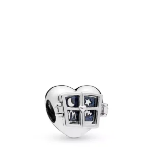 Přívěsek PANDORA Okno v srdci - 798006EN63 (obrázek pro) Přívěsek PANDORA Okno v srdci - 798006EN63