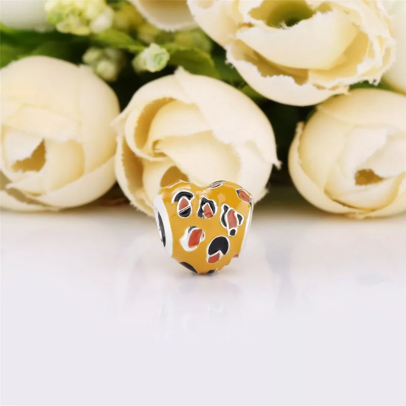 (obrázek pro) Přívěsek PANDORA Strakaté srdce - 798065ENMX - Zobrazit 2