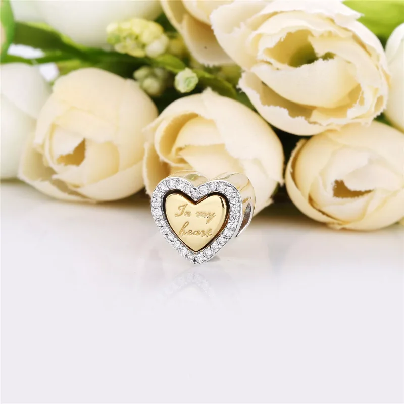 (obrázek pro) Přívěsek PANDORA V mém srdci - 767606CZ - Zobrazit 3