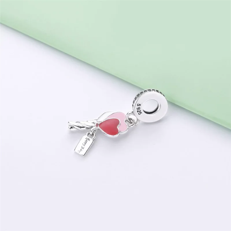 (obrázek pro) Visací přívěsek PANDORA Balónky srdce - 798076CZ - Zobrazit 3