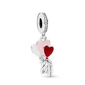 Visací přívěsek PANDORA Balónky srdce - 798076CZ (obrázek pro) Visací přívěsek PANDORA Balónky srdce - 798076CZ