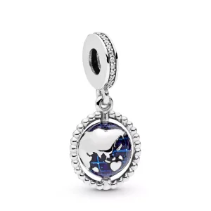 Visací přívěsek PANDORA Otáčivá zeměkoule - 798021CZ (obrázek pro) Visací přívěsek PANDORA Otáčivá zeměkoule - 798021CZ